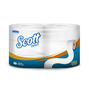 Papel Higiénico Scott® Control™ reciclado con dispensación central