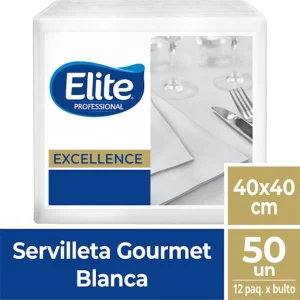 Servilleta Gourmet Exellence Elite 12 x 50 un.
