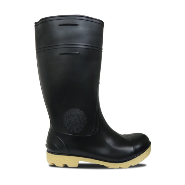 BOTAS PVC NEGRO CON PUNTA DE ACERO
